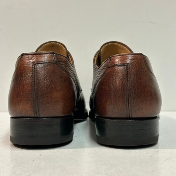 NEW HEELS Crockett & Jones x Brooks Brothers Scotch Grain Split Toe Derby US 9 D - Picture 7 of 13